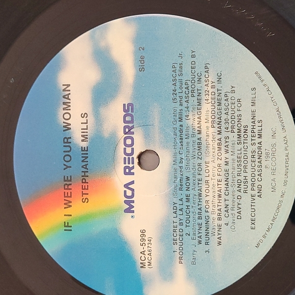 1987 STEPHANIE MILLS Album - Picture 6 of 7